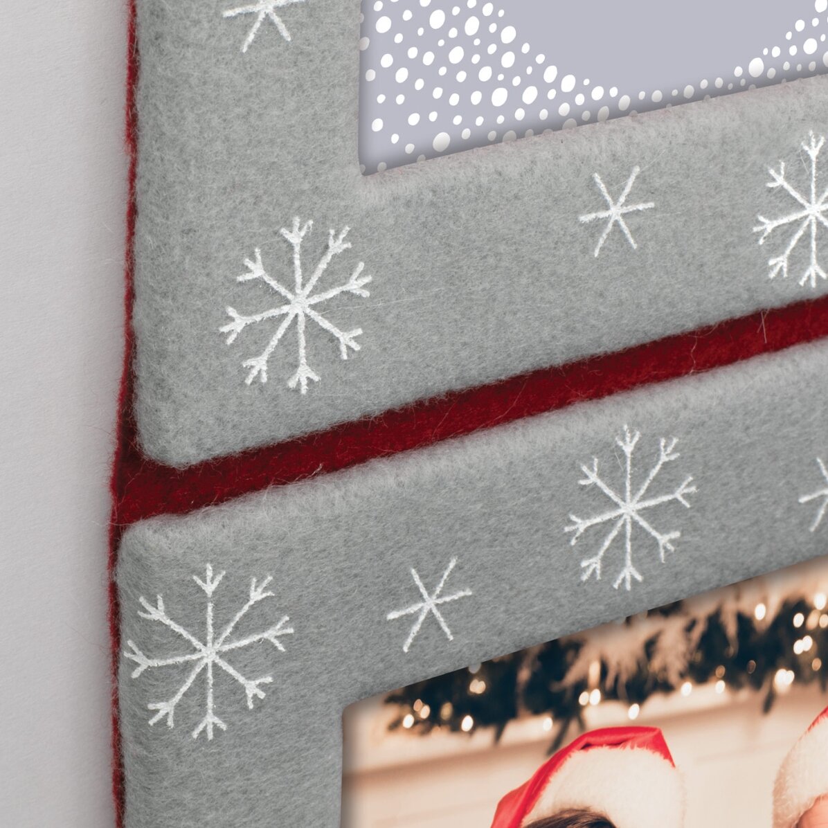 Christmas Elf photo frame with 3 photos - Boris model