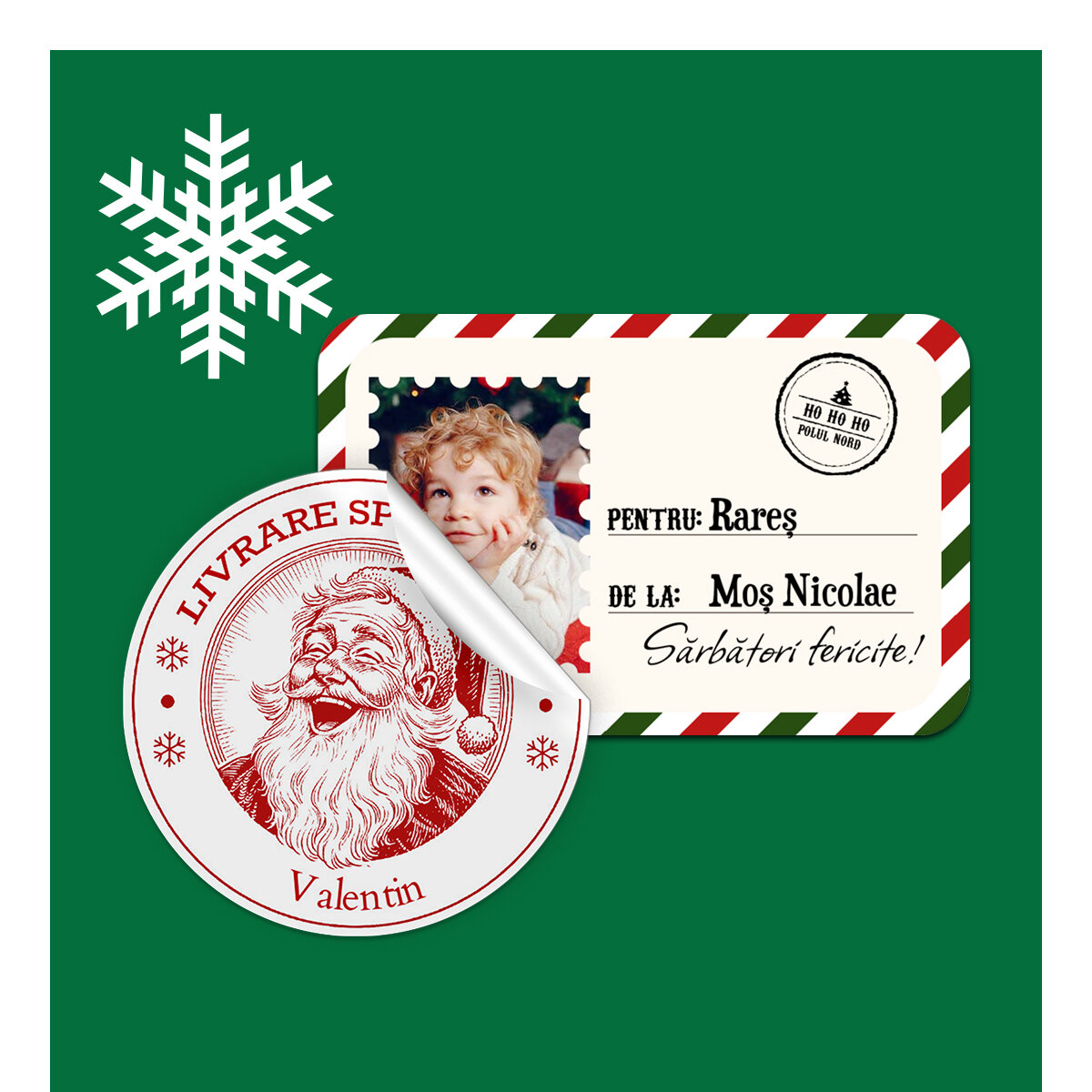 Stickers, customised self-adhesive labels by Mos Nicolae