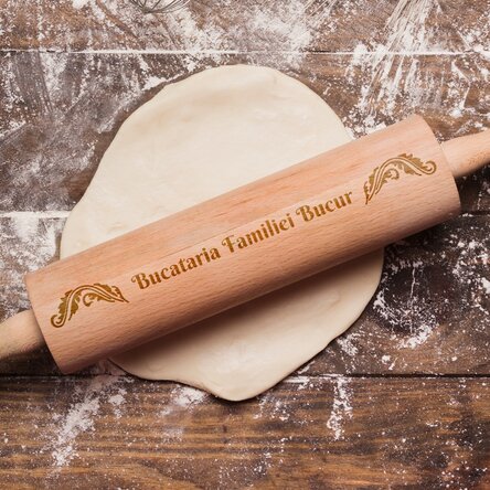 Sucitor de lemn personalizat - Bucataria familiei tale