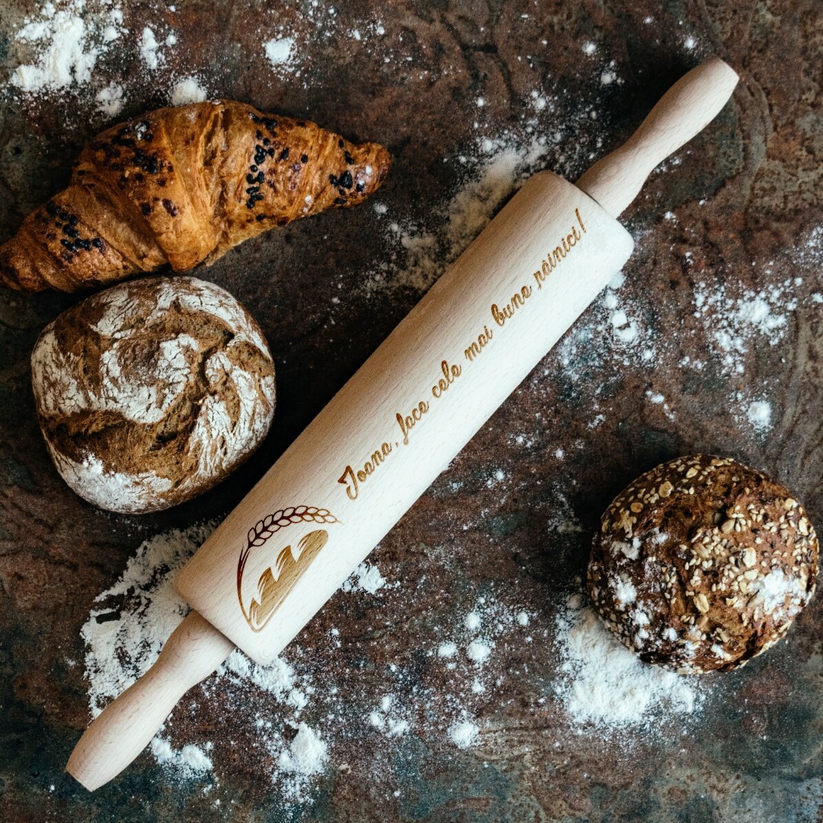 Personalised wooden rolling pin - The best rolling pins