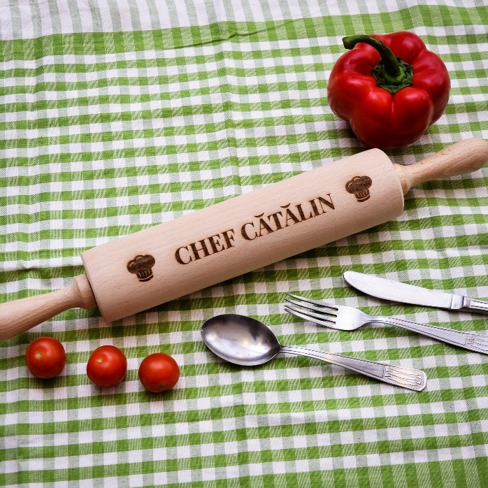 Sucitor de lemn personalizat - Chef