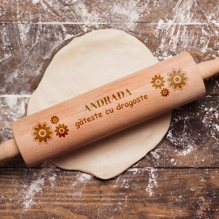 Sucitor de lemn personalizat - Gătește cu drag