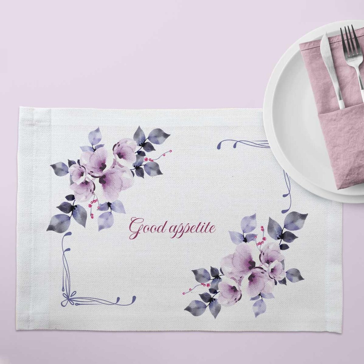 Suport pentru farfurie personalizat - Good appetite