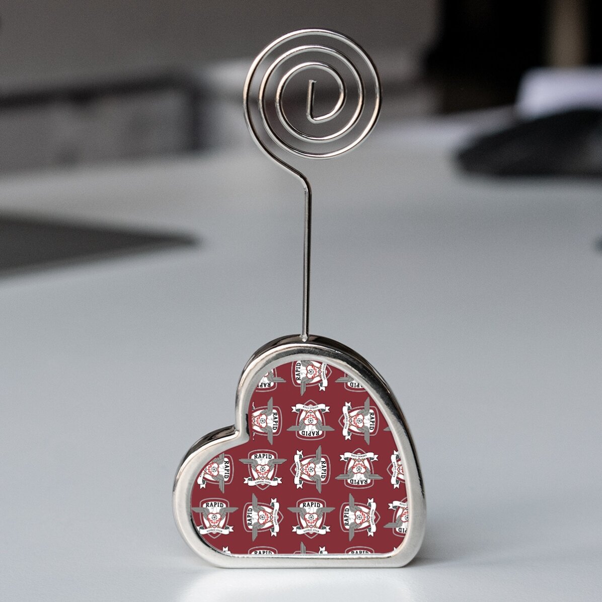 Suport pentru mesaj FC Rapid personalizat cu nume