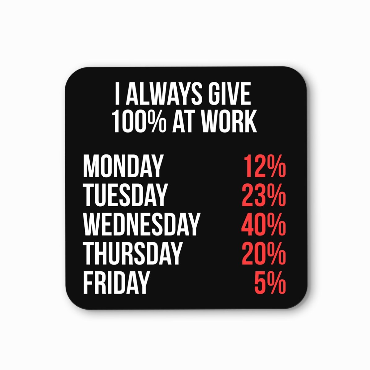 Personalised glass holder with text - 100%