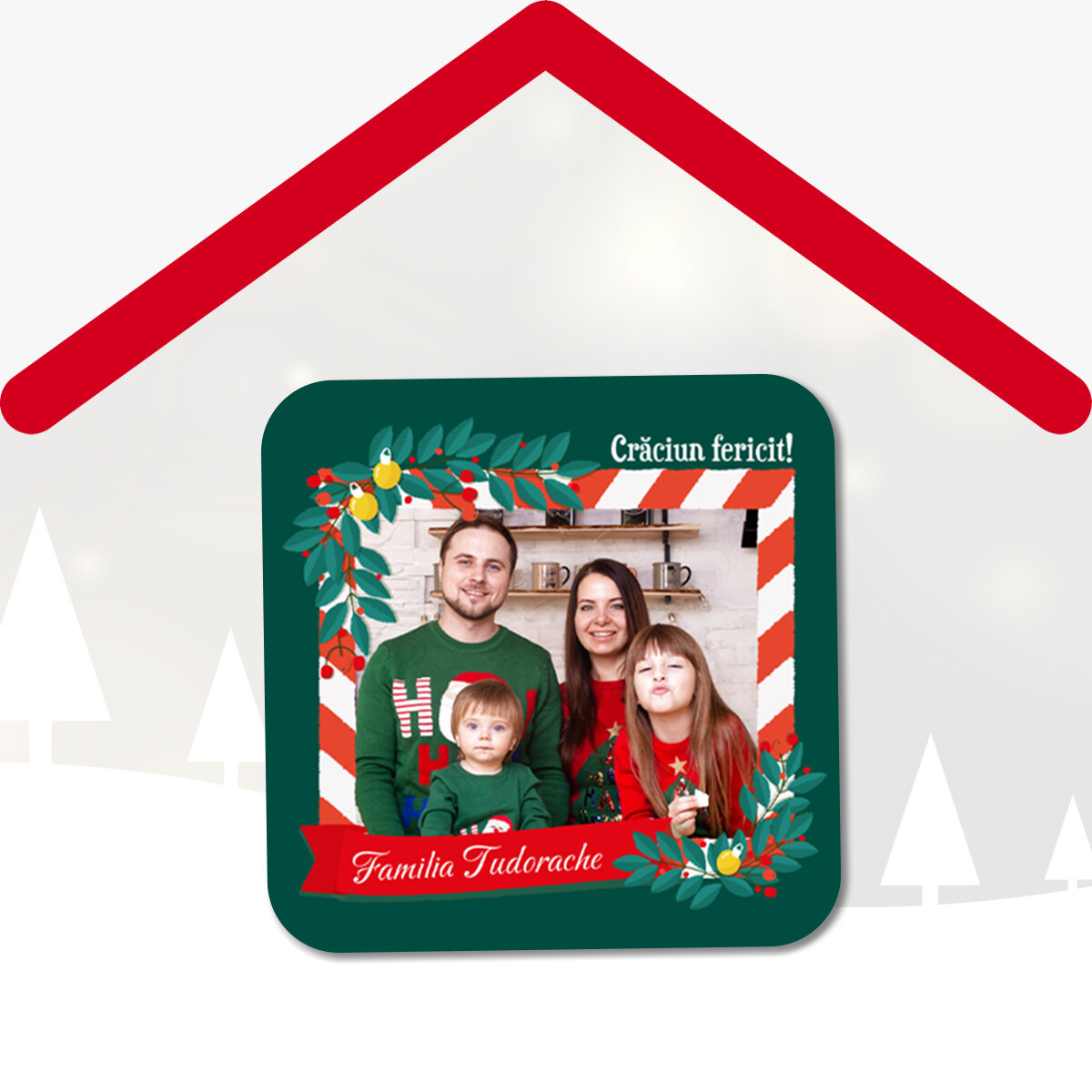 Christmas cup holders