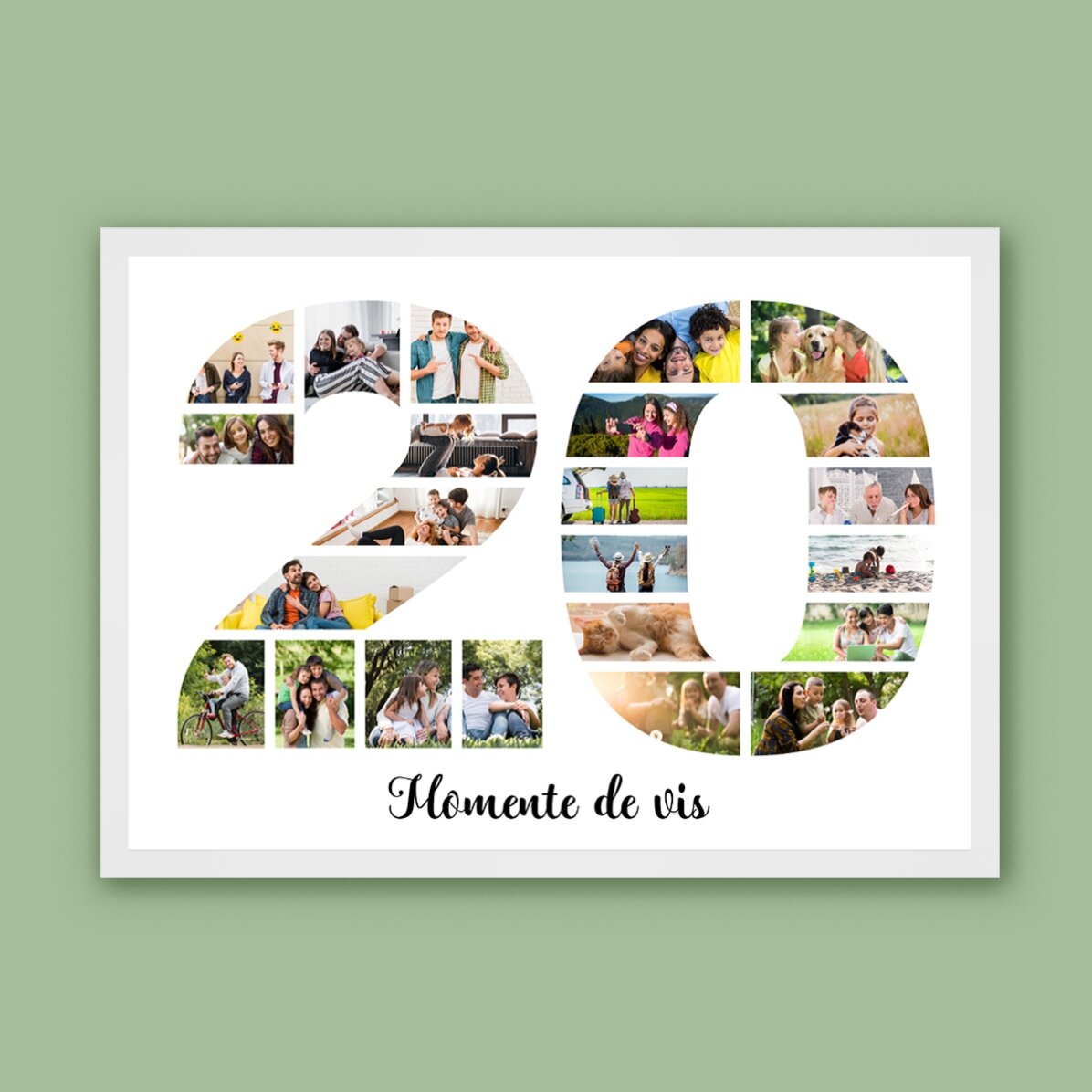 Tablou landscape personalizat cu poze și text - 20