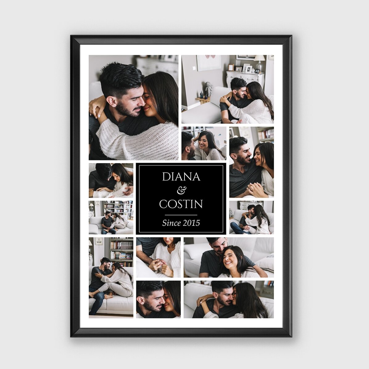 Tablou personalizat cu 12 poze