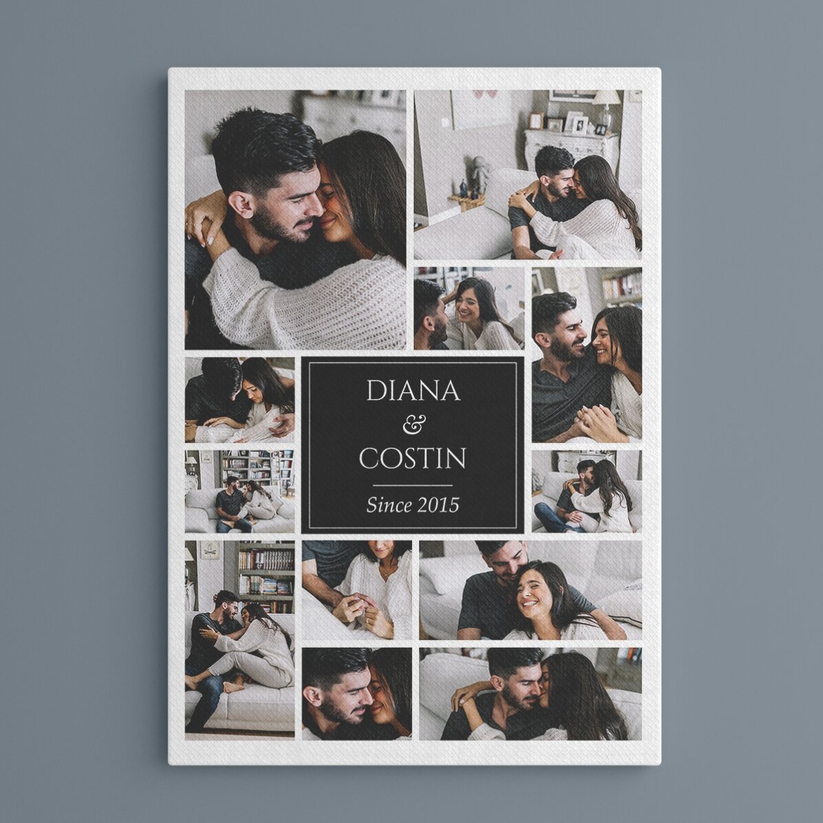 Tablou personalizat cu 12 poze