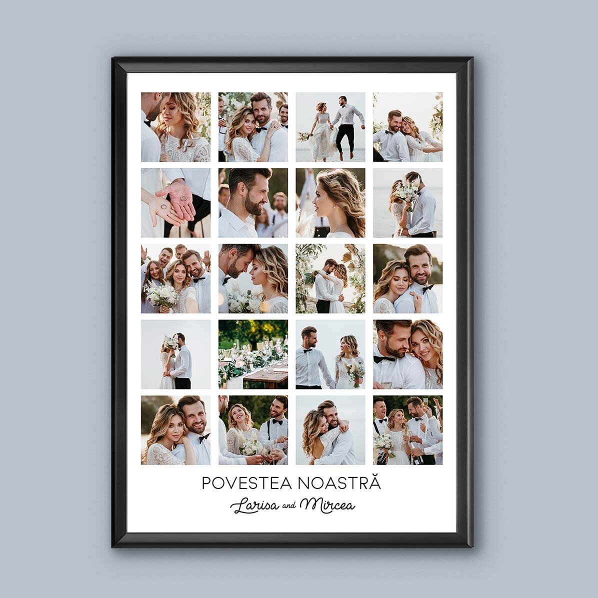 Tablou personalizat cu 20 de poze