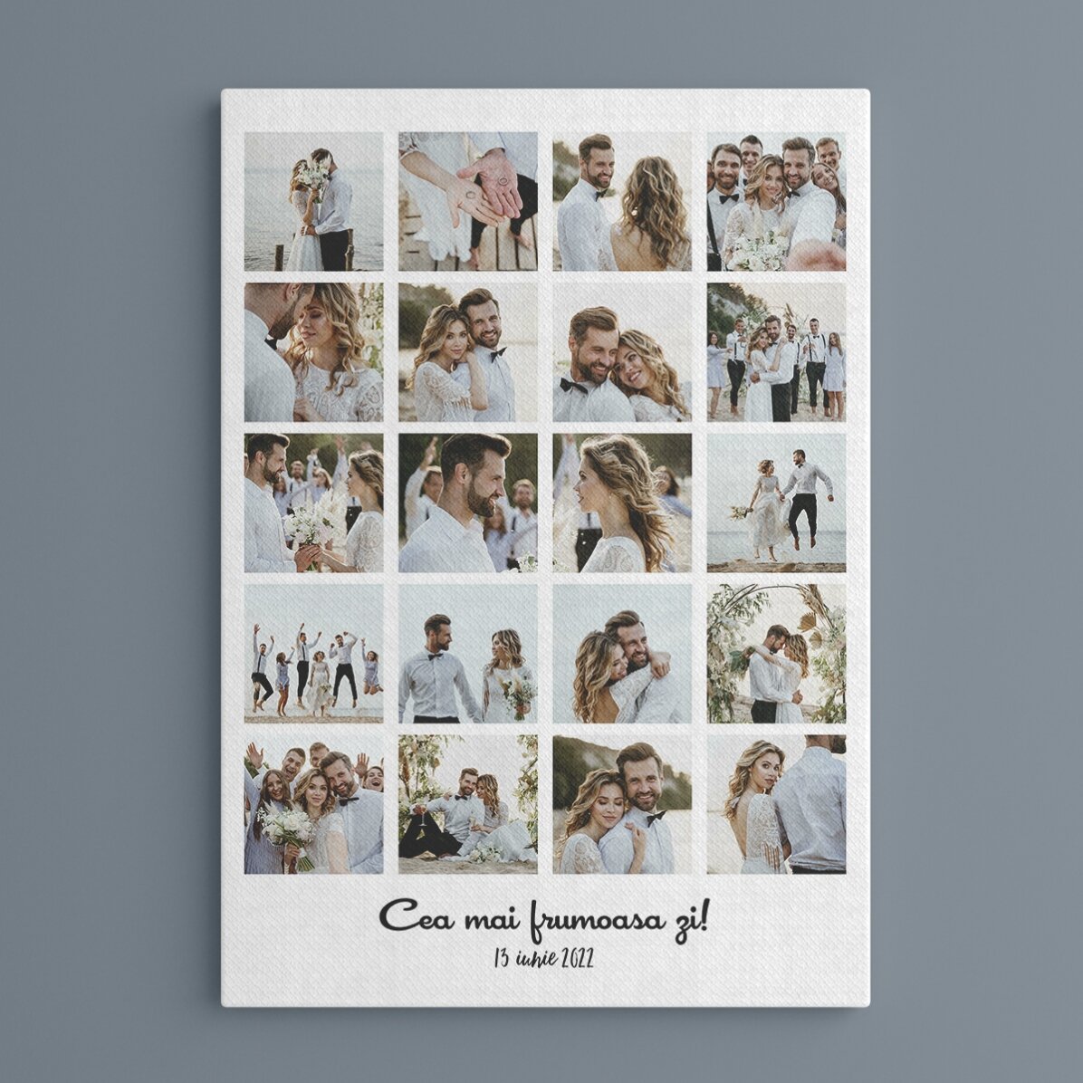 Tablou personalizat cu 20 de poze