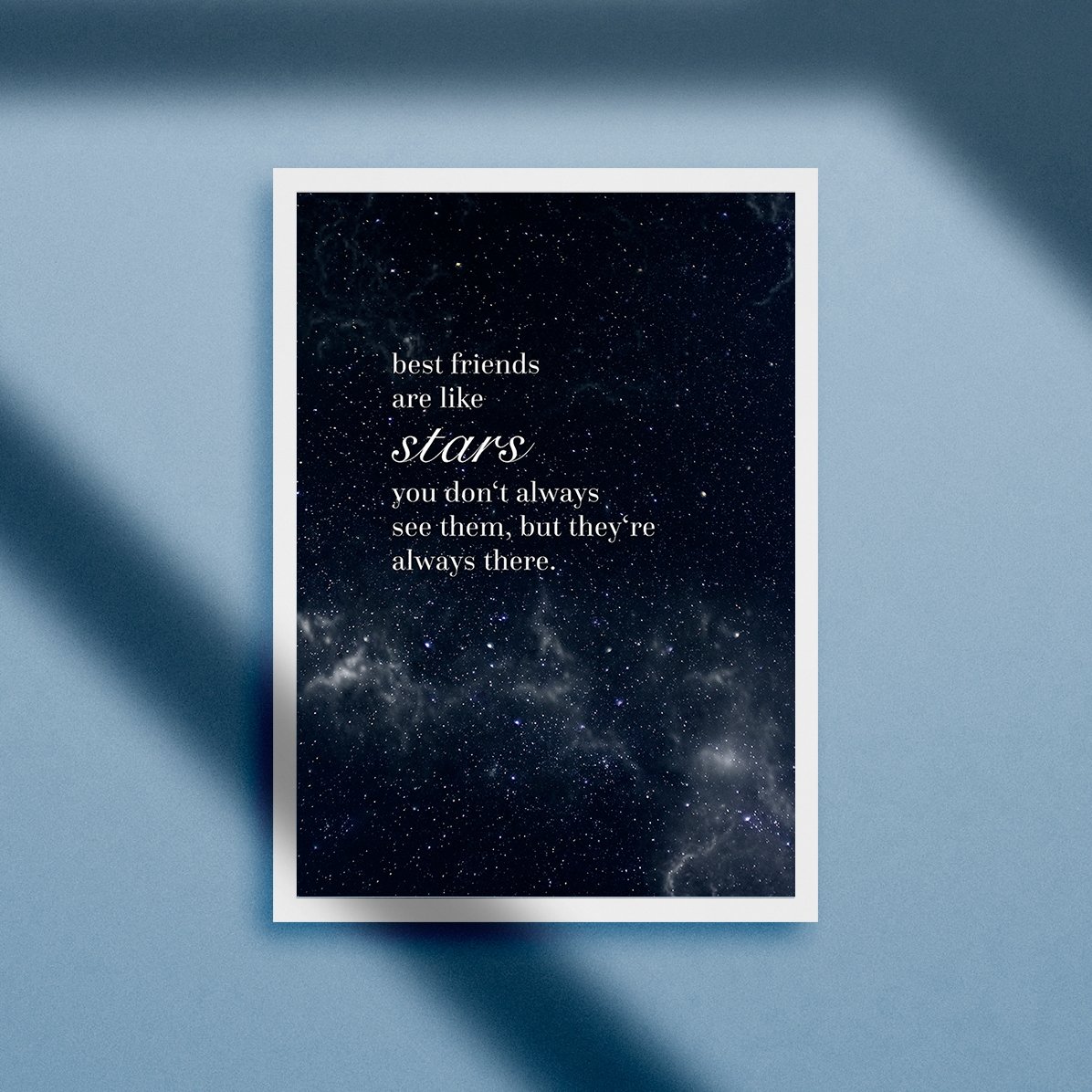 Tablou personalizat cu text - Best Friends