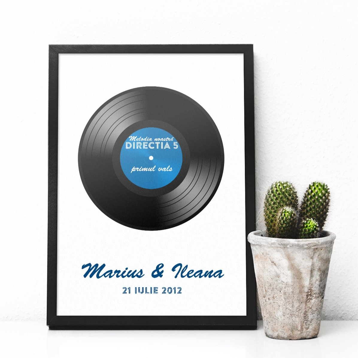 Personalised painting Our Song