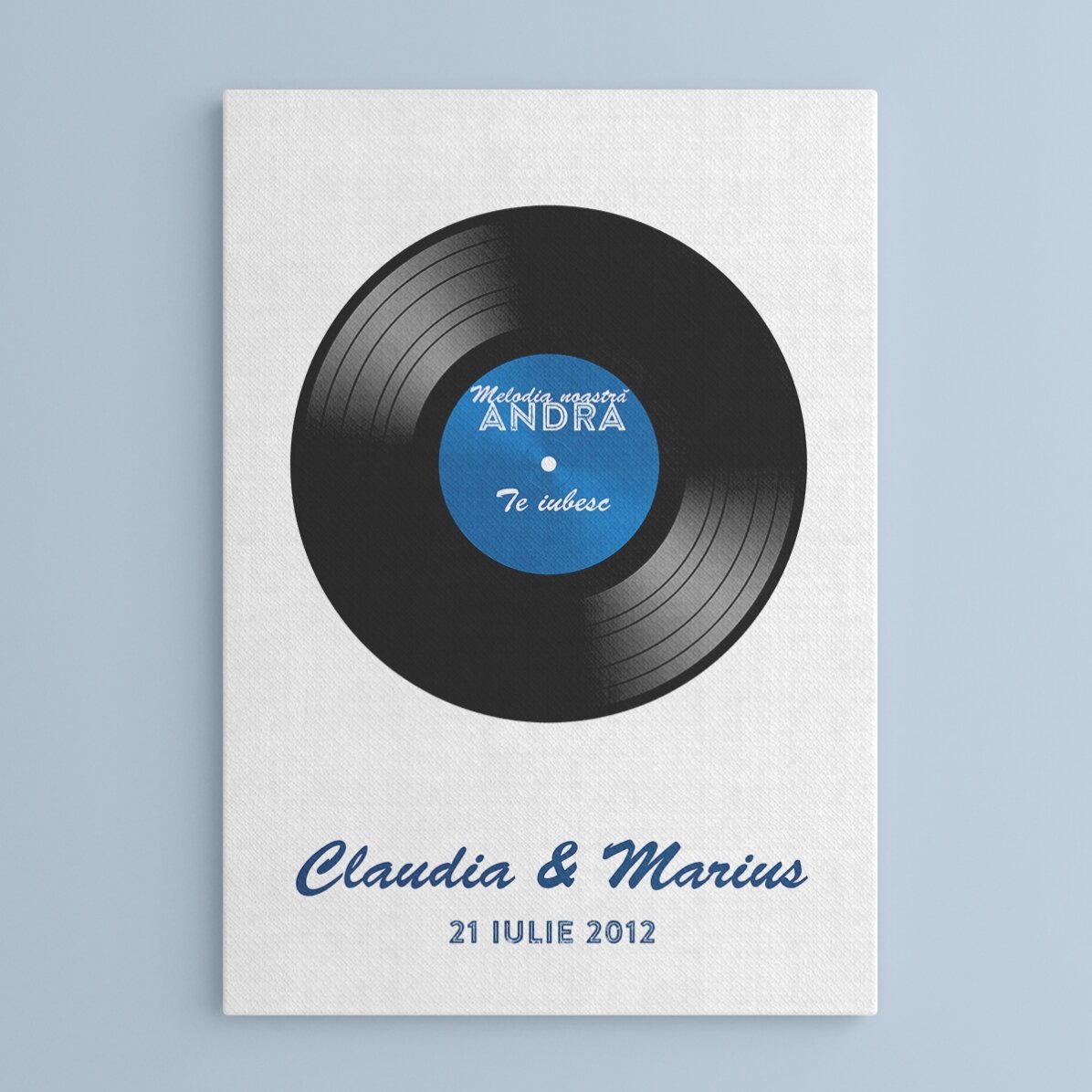 Personalised painting Our Song