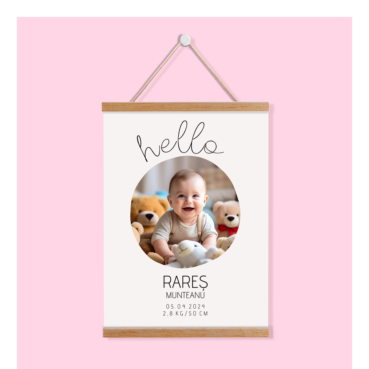 Paintings and frames as gifts for christenings