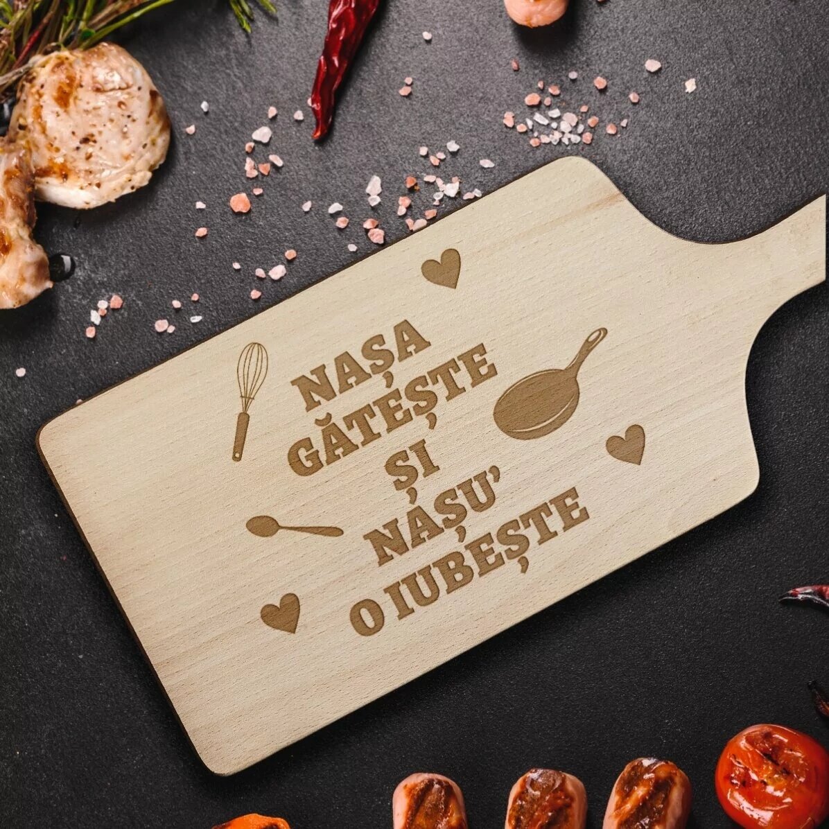 Wooden chopper - Nasa si nasu