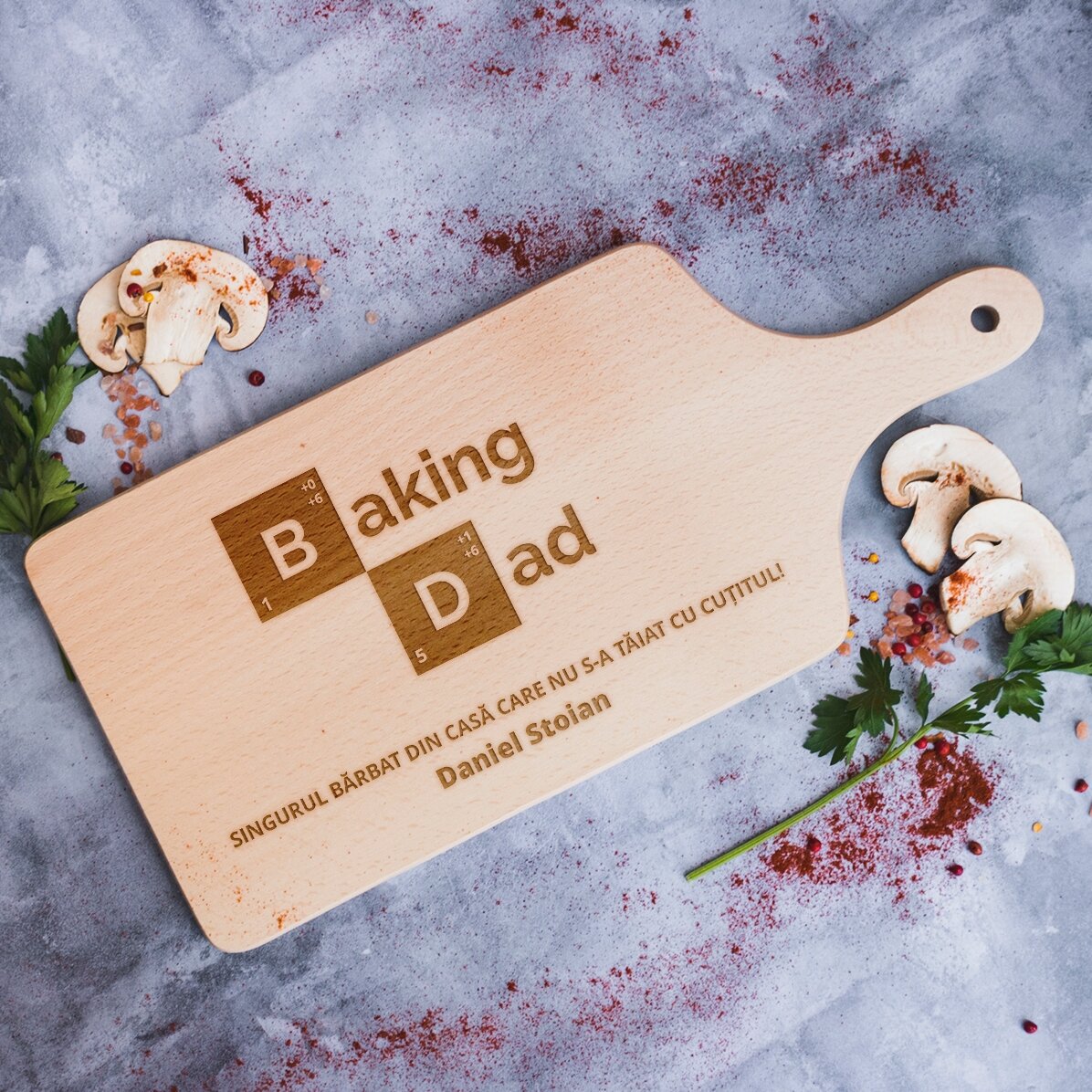 Customised chopper - Baking Person