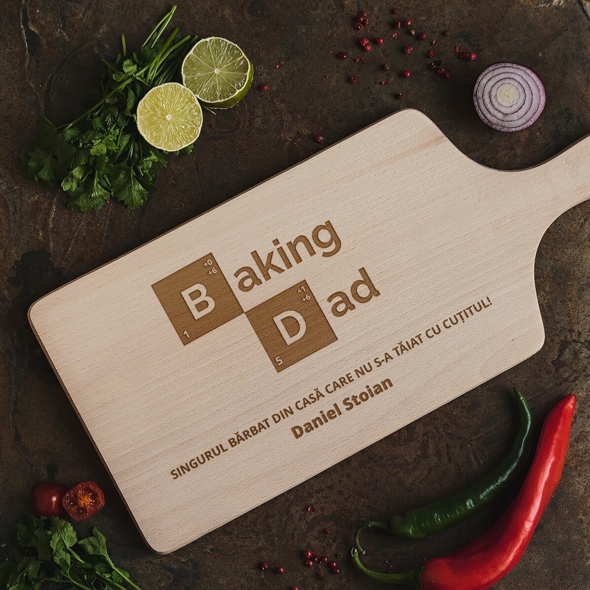 Customised chopper - Baking Person