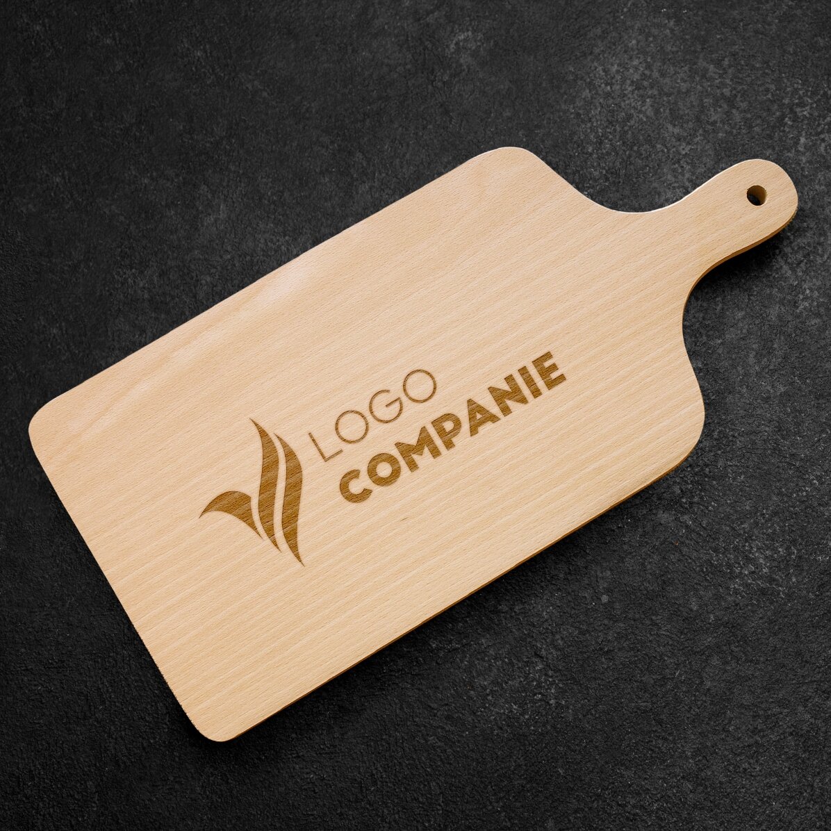 Customised chopper with logo