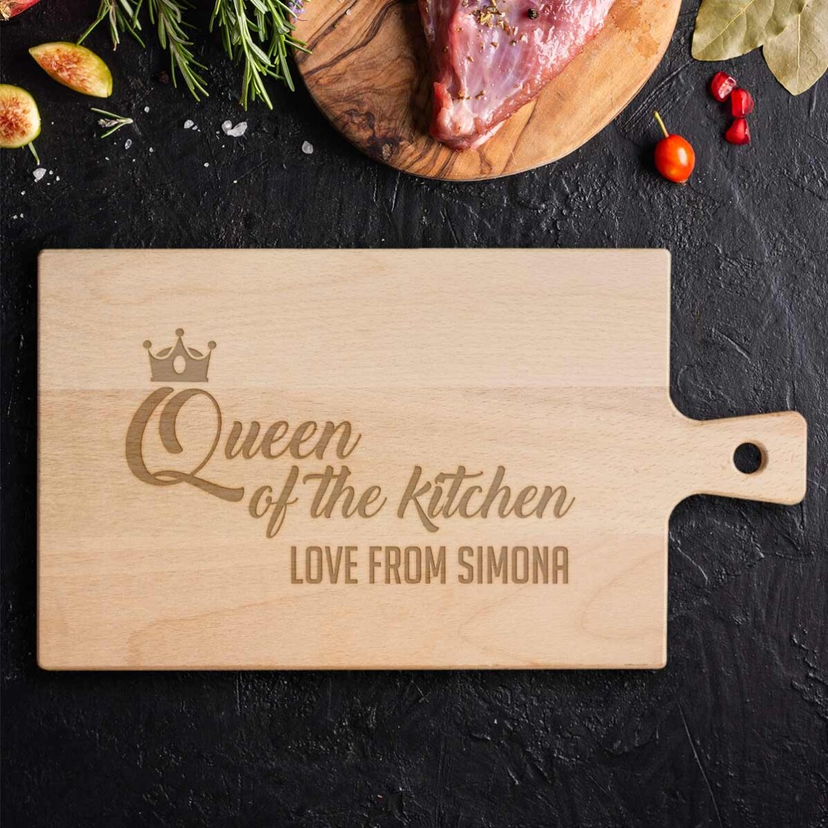 Tocător personalizat - Queen of the Kitchen