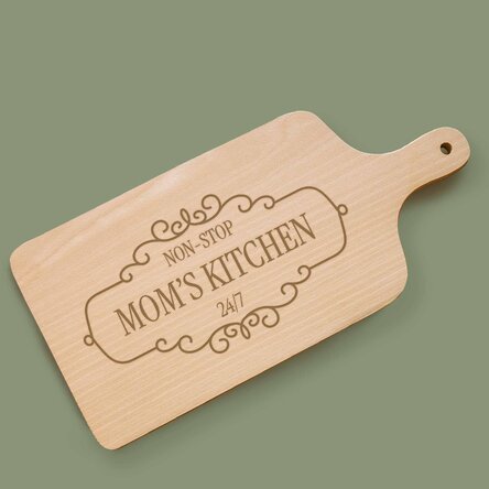 Tocător personalizat cu mesaj - Non-Stop 