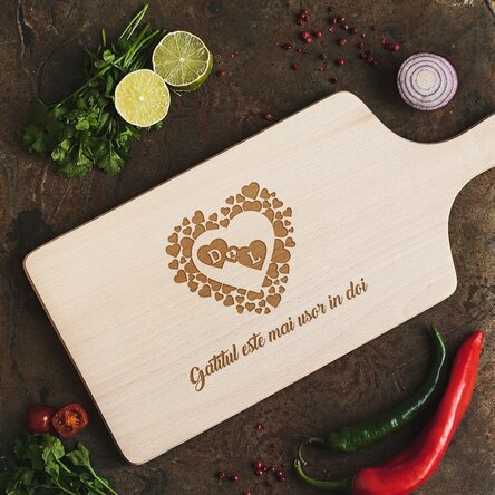 Tocător personalizat - Love Heart