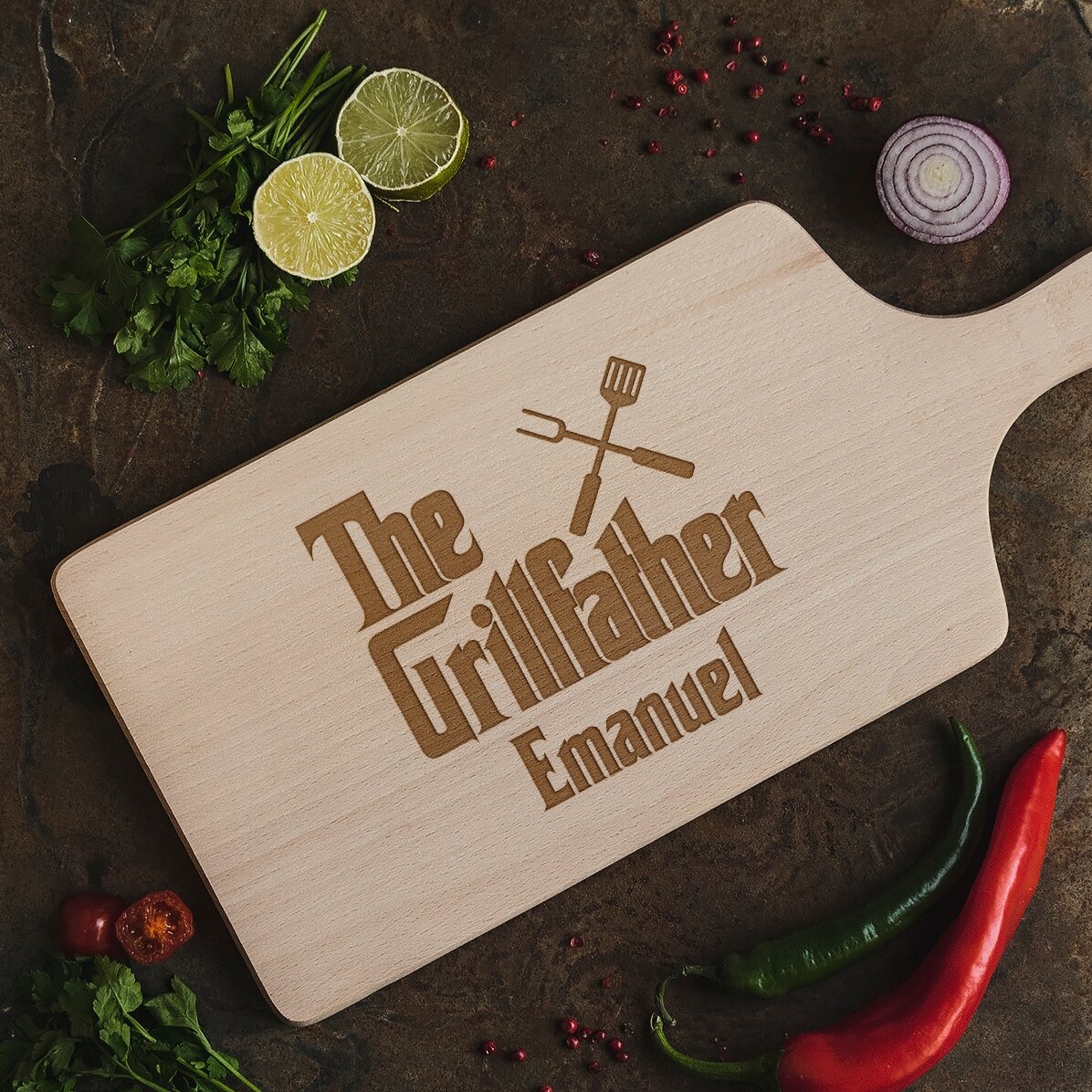 Tocător personalizat - The Grillfather