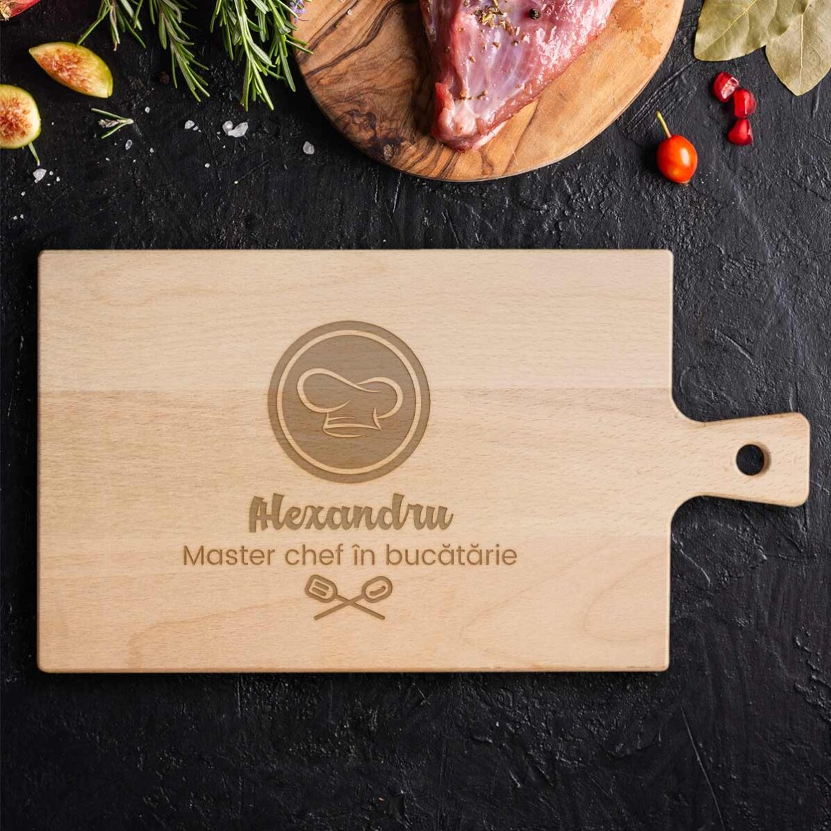 Tocător personalizat - Master chef în bucătărie
