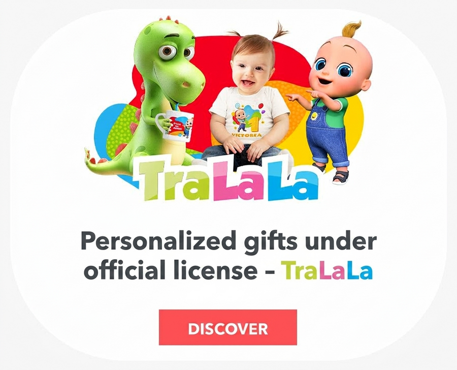 Personalised gifts under official licence - TraLaLa