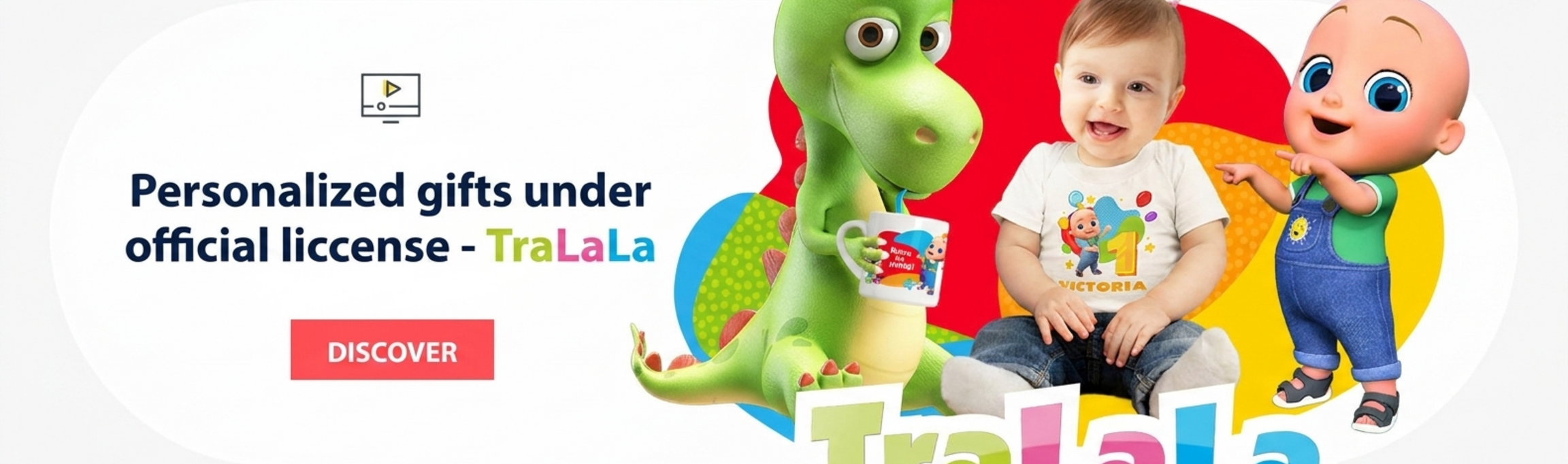 Personalised gifts under official licence - TraLaLa