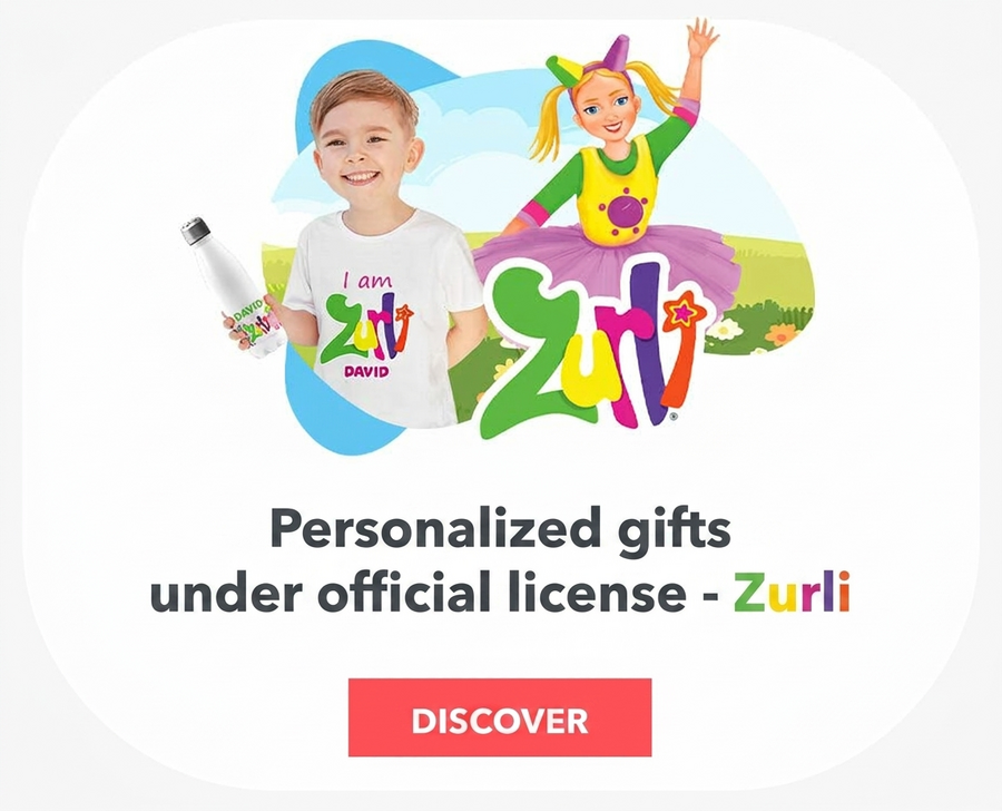 Personalised gifts under official licence - Zurli
