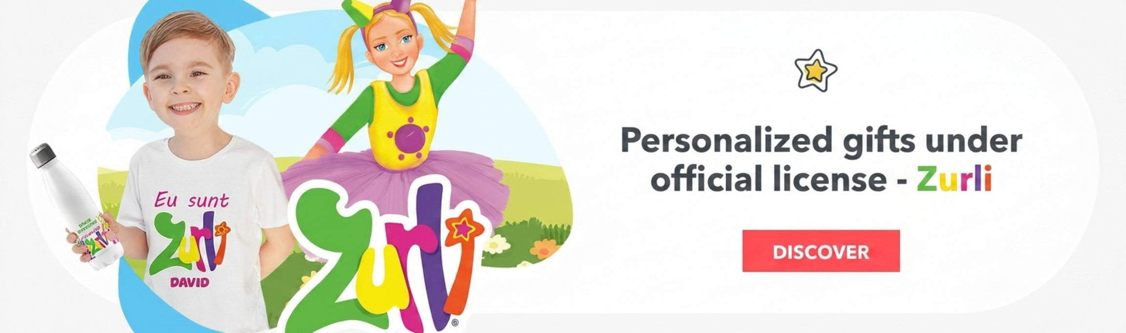 Personalised gifts under official licence - Zurli