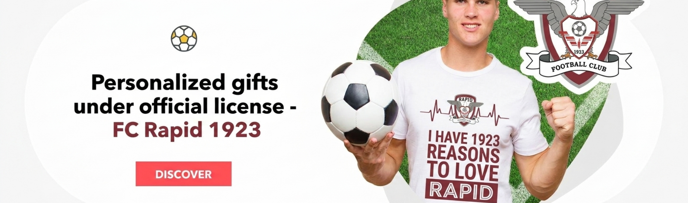 Personalised gifts under official licence - FC Rapid 1923 Bucharest