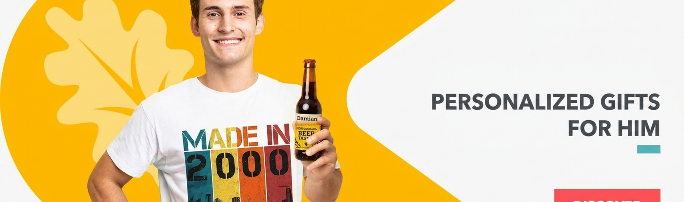 Personalised gifts for him