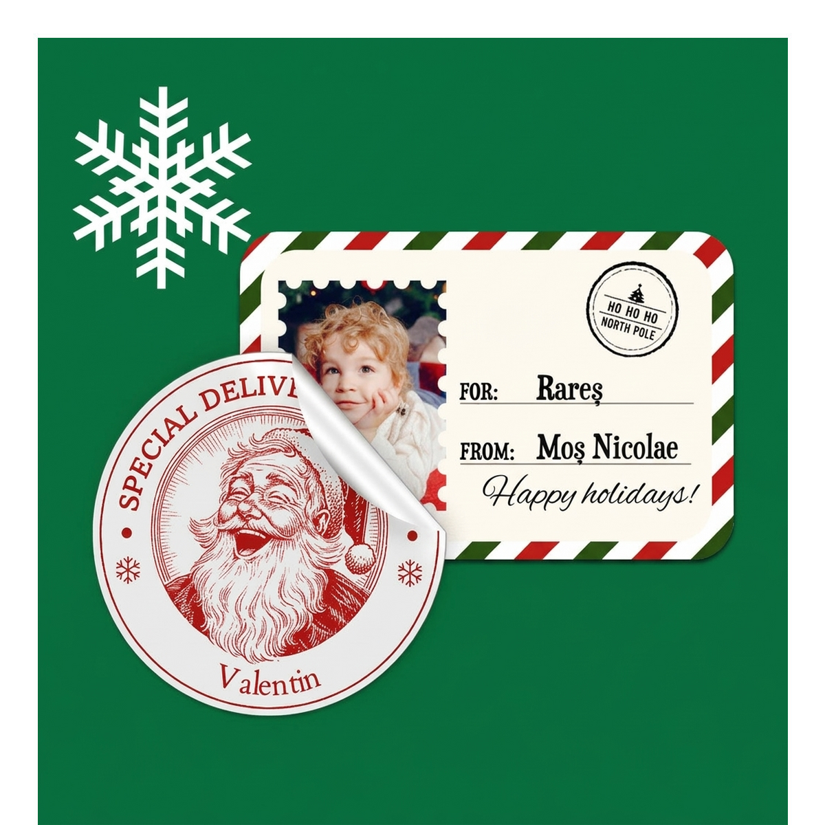 Stickers, customised self-adhesive labels by Mos Nicolae