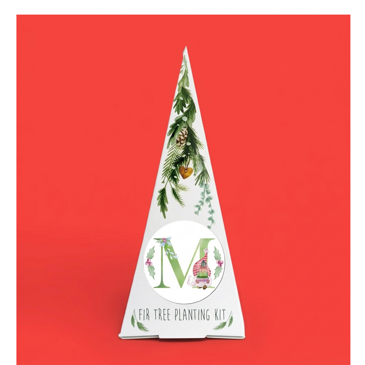 Personalised kits for planting a Christmas tree