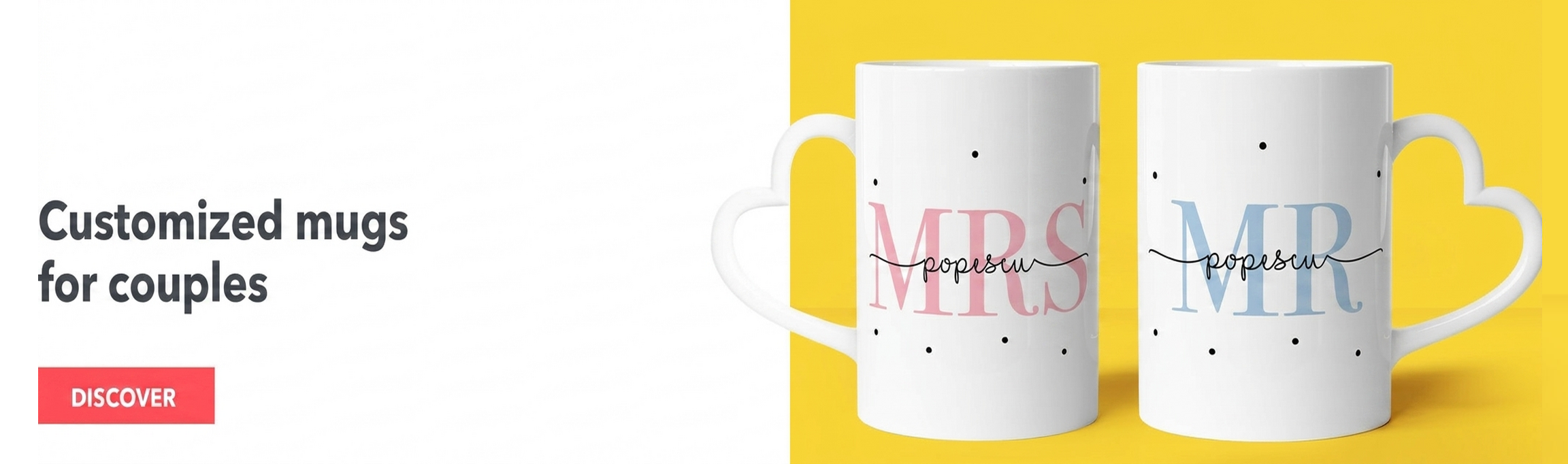 Personalised mugs for relationship anniversaries
