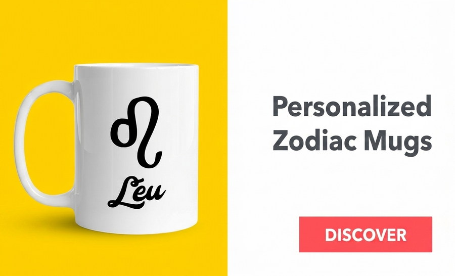 Mugs with zodiac signs