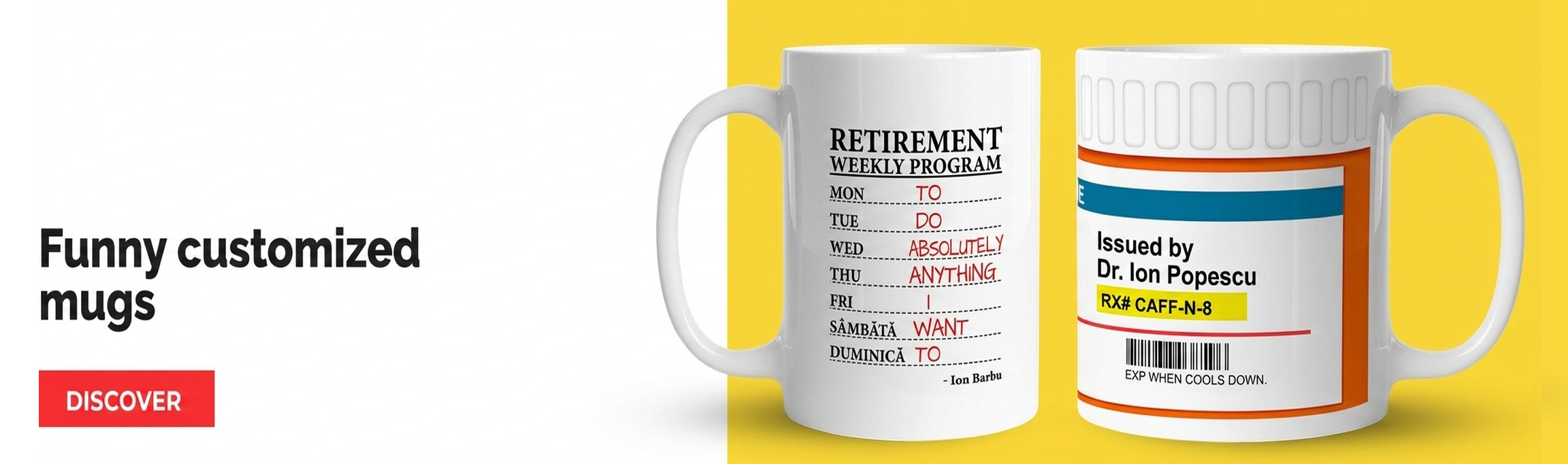 Mugs with funny messages