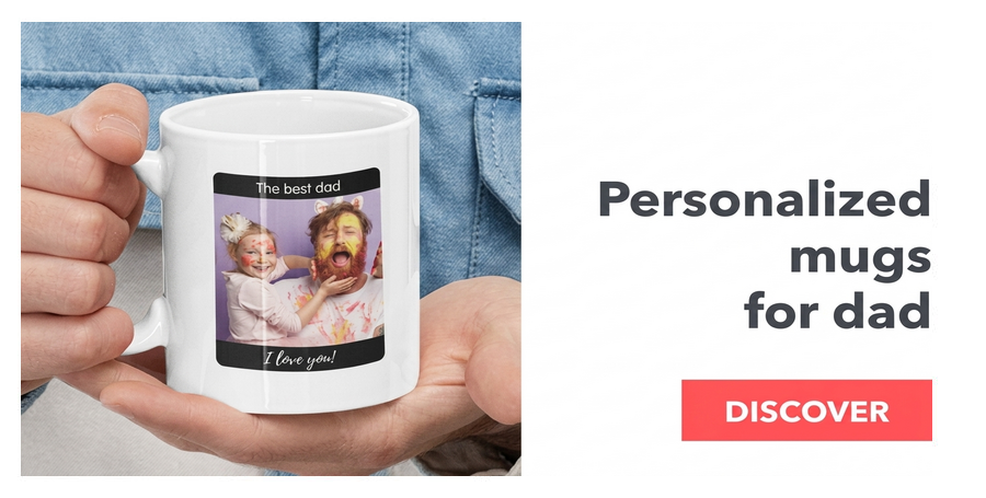 Personalised mugs for dad