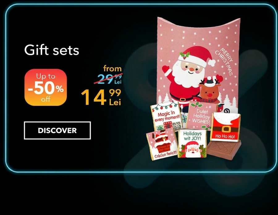 Black Week - Gift sets with discounts of up to 50%