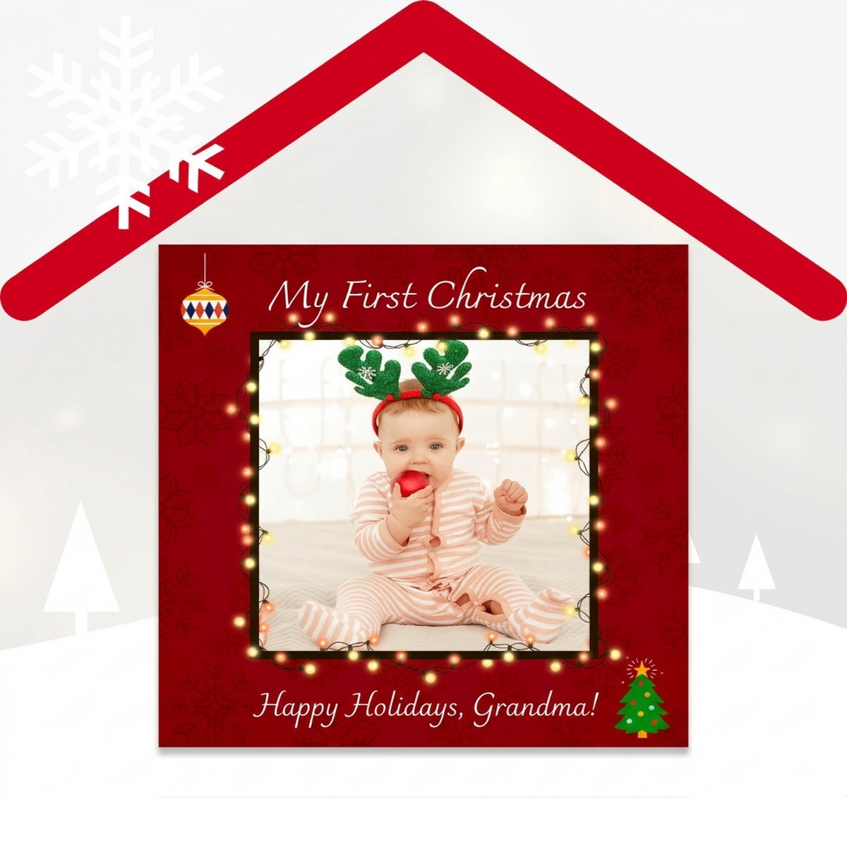 Personalised photos with messages