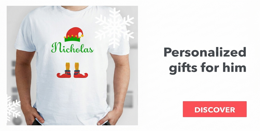 Gifts from Saint Nicholas for him