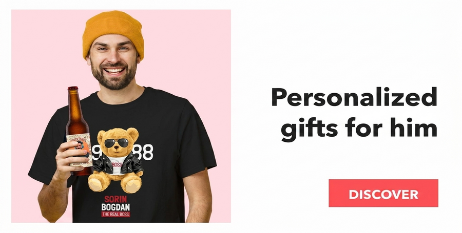 Personalised gifts for him