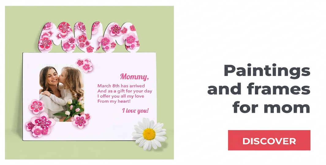 Paintings and frames for mum
