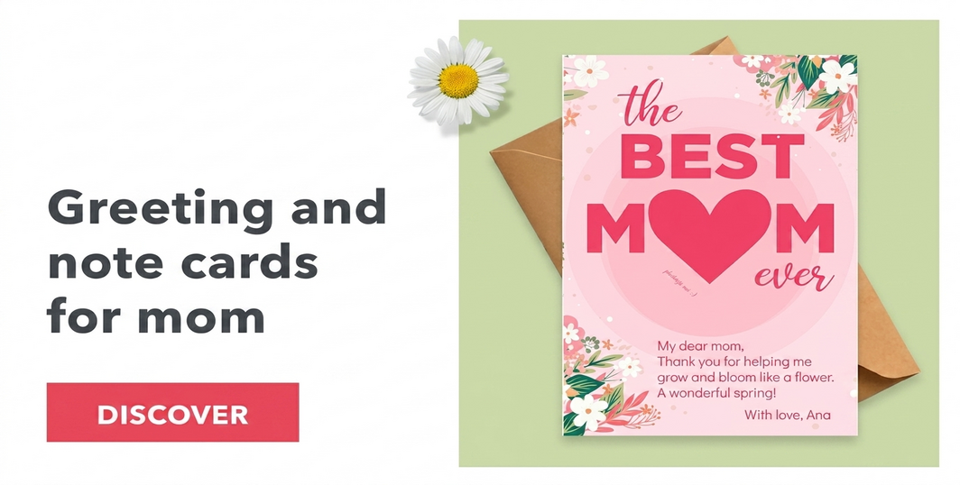 Greeting cards and cards for mum