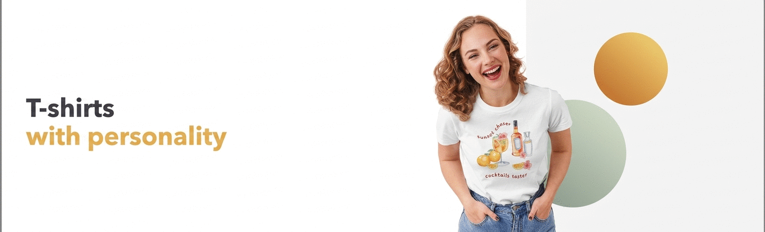 T-shirts with personality