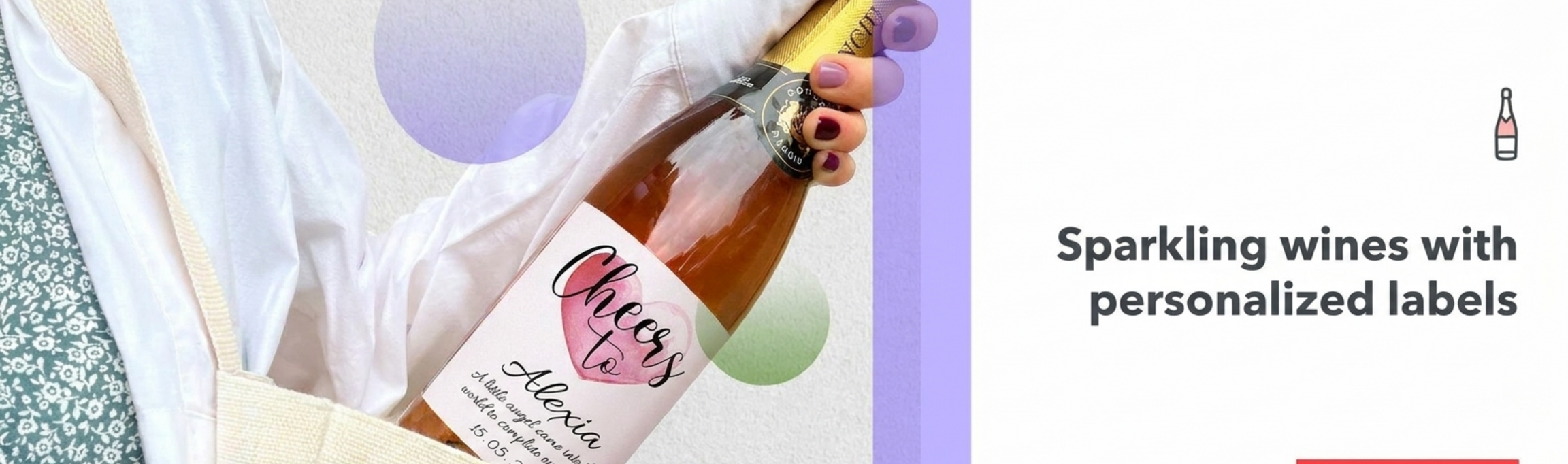 Personalised sparkling wines