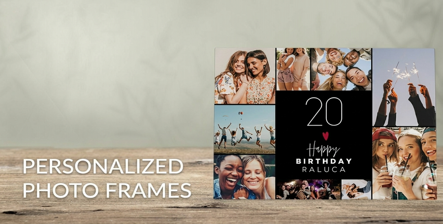 Personalised photo frames