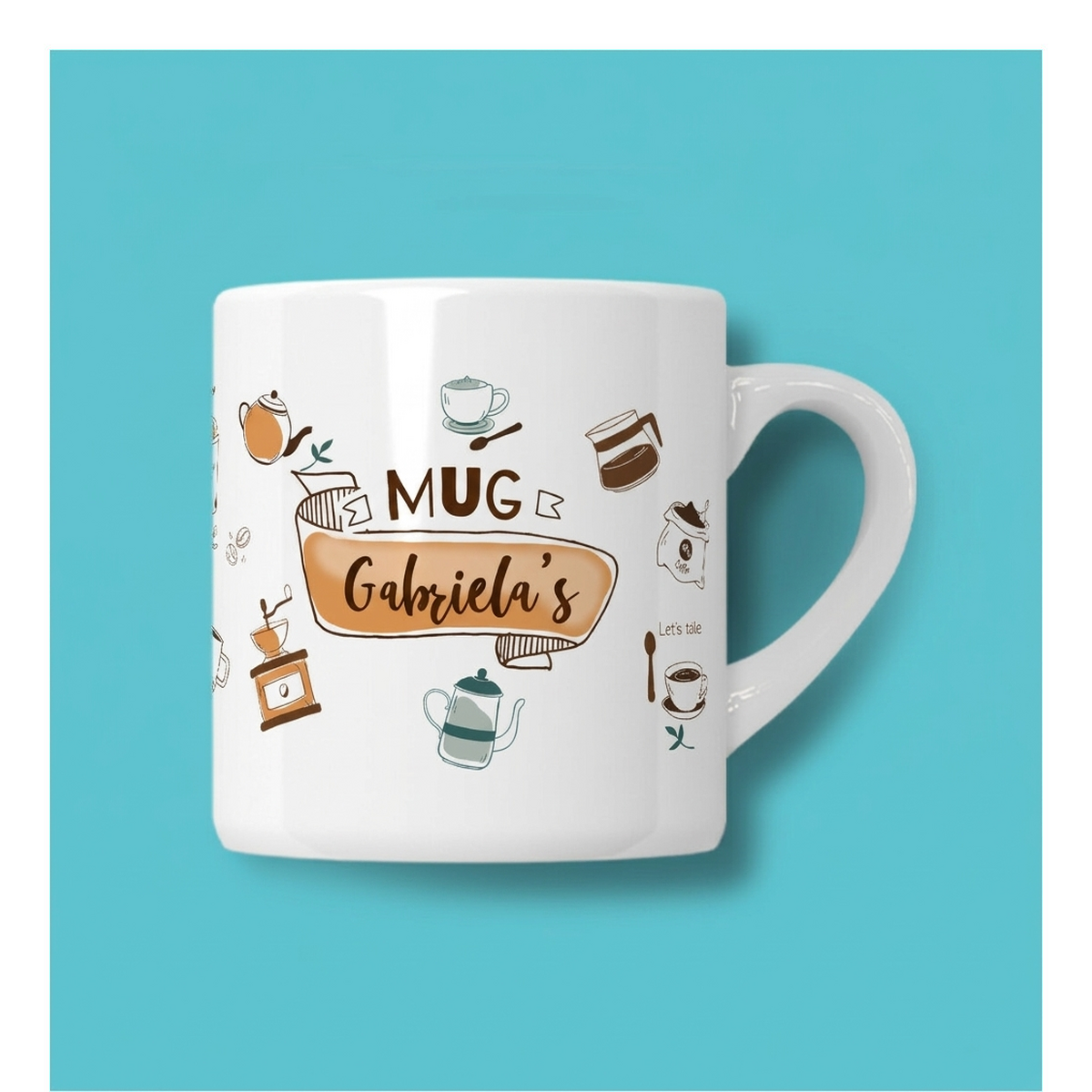 Personalised espresso cups